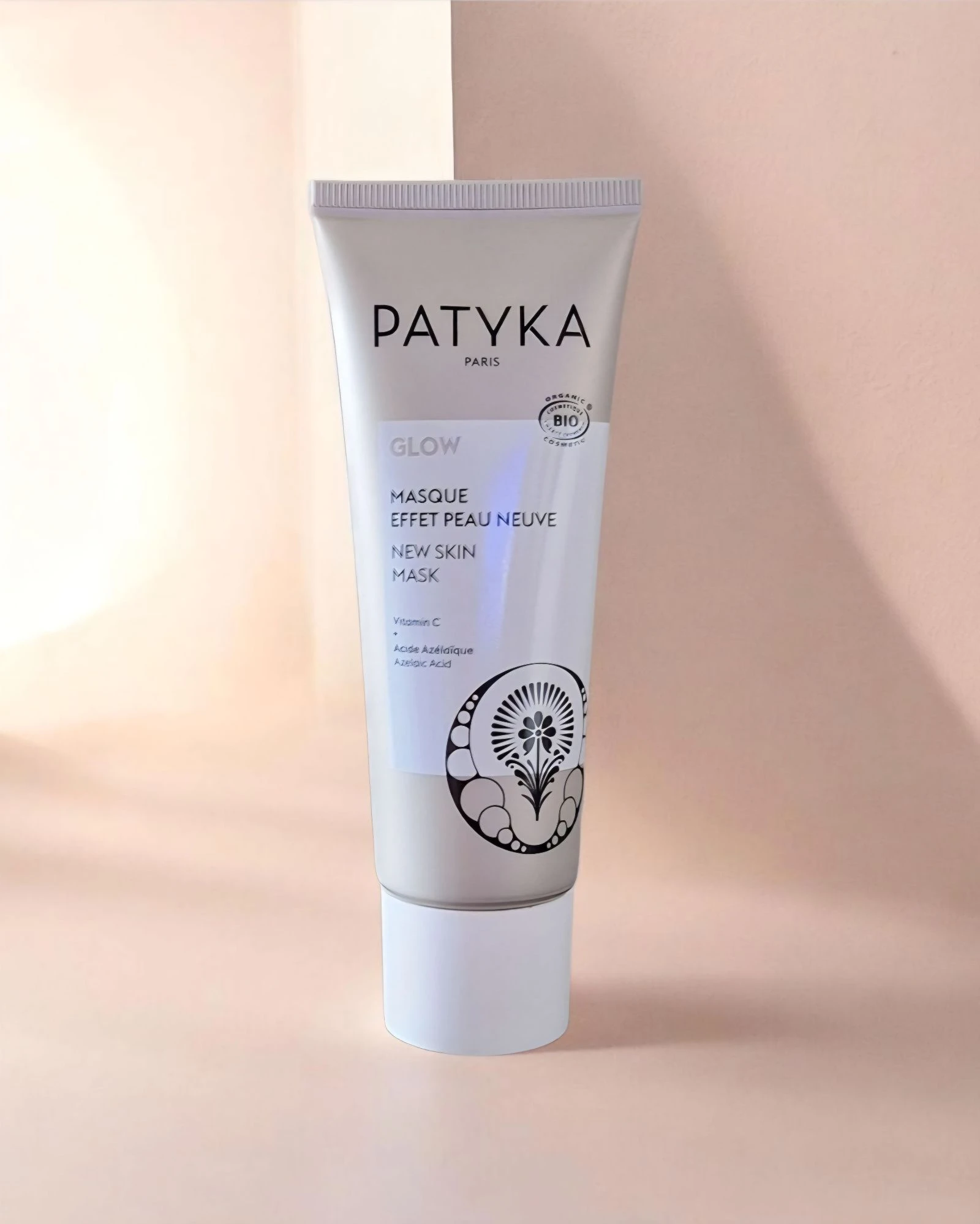 Masque effet peau neuve Vitamine C + Acide Azélaïque Patyka ✨️
